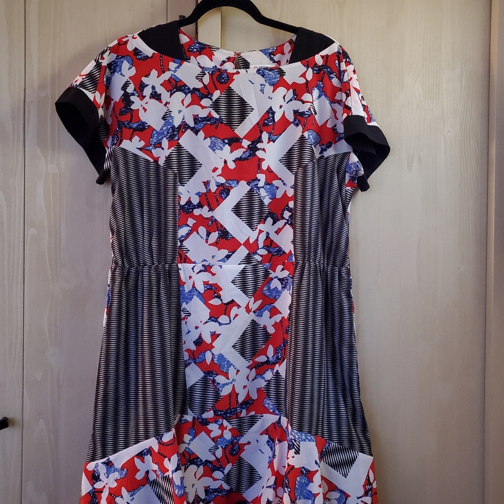 Target x Pilotto Multi-Print Colorful Dress Size 16